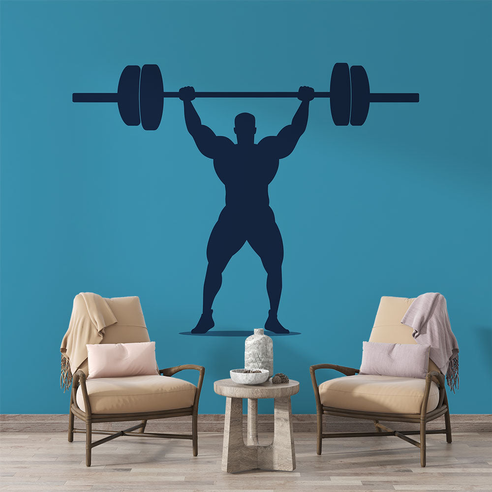 Powerlifting – Tapisserie murale inspirante pour entraînement Powerlifting – Tapisserie murale inspirante pour entraînement