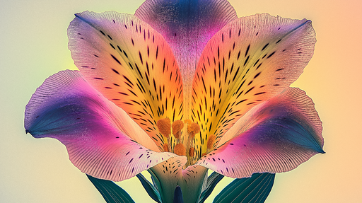 Papier peint fleur colorée Designs floraux vibrants et modernes