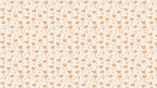 Papier peint fleuri Motif de fleurs dans des teintes douces