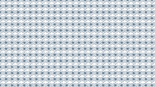 Papier peint fleurs bleues Motif délicat de fleurs dessinées à la main sur fond clair