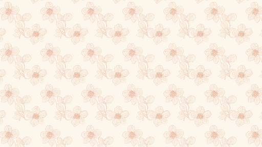 Papier peint fleurs délicates Motif floral aux teintes douces sur fond clair