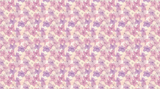 Papier peint fleurs pastel Motif de fleurs roses et violettes