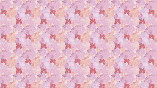 Papier peint fleurs pastel Motif floral doux en nuances de rose et corail