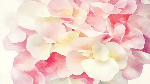 Papier peint fleurs roses Pétales délicats et nuances douces