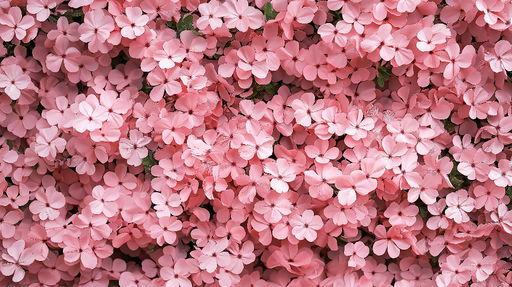 Papier peint fleurs roses Tapis de fleurs délicates et douces
