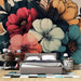 Papier peint floral coloré avec motif élégant pour chambre moderne et chic