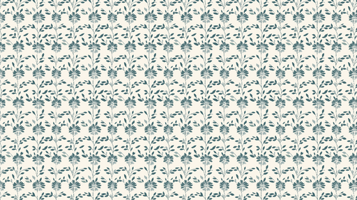 Papier peint floral Motif de fleurs délicates et feuillage subtil