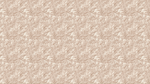 Papier peint floral Motif de fleurs et feuillages en tons doux