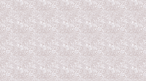 Papier peint floral Motifs de fleurs et de feuilles blanches sur fond beige