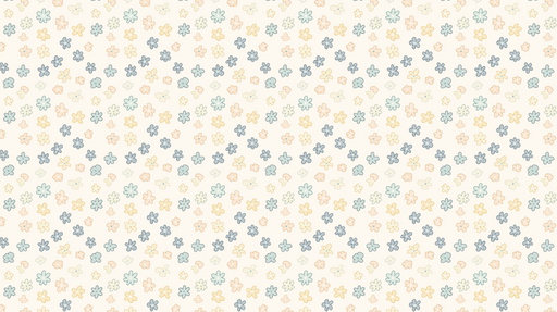 Papier peint floral pastel Motifs de fleurs délicates aux teintes douces