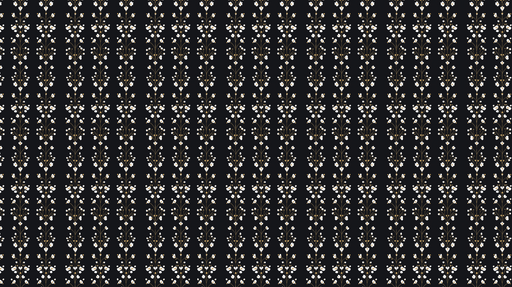 Papier peint floral sur fond noir motif de fleurs blanches sur fond sombre