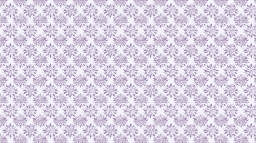 Papier peint floral violet Motifs délicats de fleurs et feuilles sur fond clair