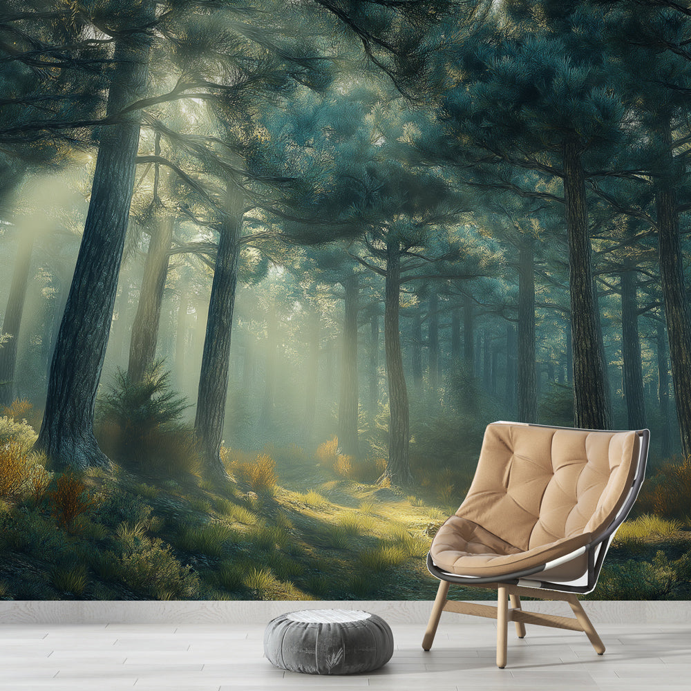 Papier Peint Forêt Enchantée