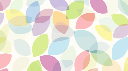 Papier peint formes ovales Couleurs pastel