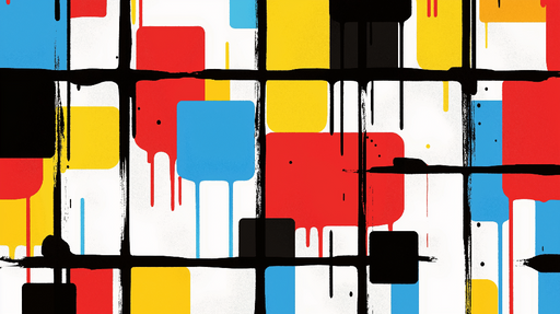 Papier peint géométrique abstraite Cube