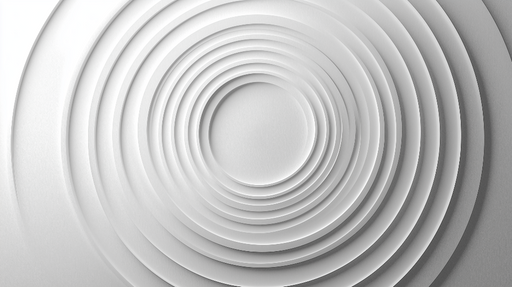 Papier peint géométrique Cercles à l'infini