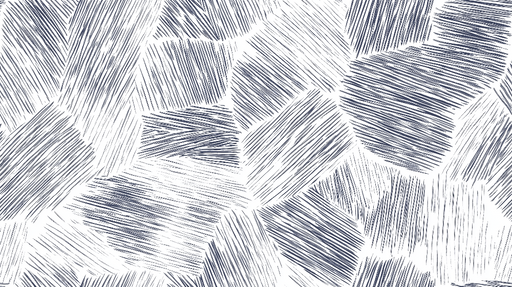 Papier peint géométrique Motif abstrait en bleu marine sur fond blanc