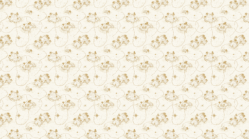 Papier peint îles désertes Motif délicat d'îles et de palmiers sur fond crème