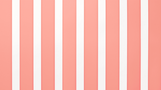 Papier peint larges rayures verticales Rose corail