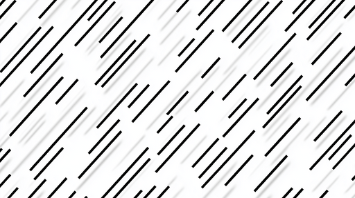 Papier peint lignes dynamiques Motif abstrait noir et blanc