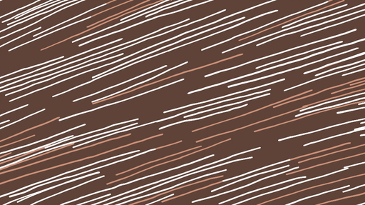 Papier peint lignes Lignes blanches et roses sur un fond chocolat