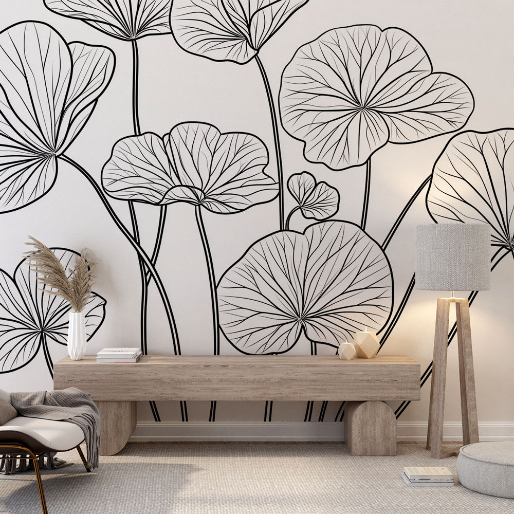 Papier peint panoramique Liberty délicat - Collection Axelle Design