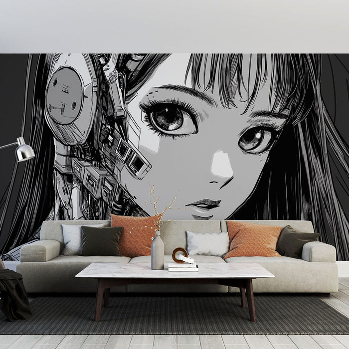 Impression sur toile - Image sur toile - Illustration de filles à la mode aux couleurs pastel - 50x70cm Impression sur toile - Image sur toile - Illustration de filles à la mode aux couleurs pastel - 50x70cm