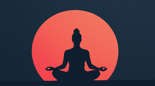 Papier peint Méditation Un seul element