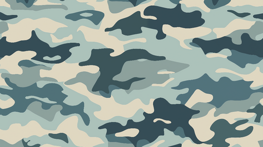 Papier peint militaire camouflage Beige et kaki