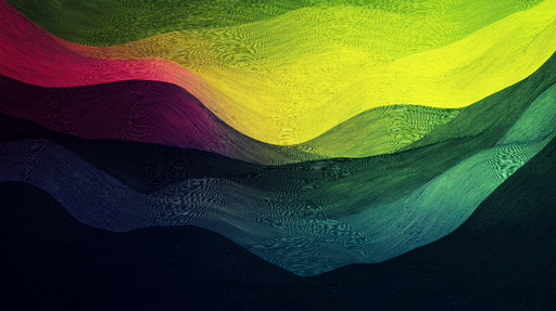 Papier peint montagne Dégradé abstrait