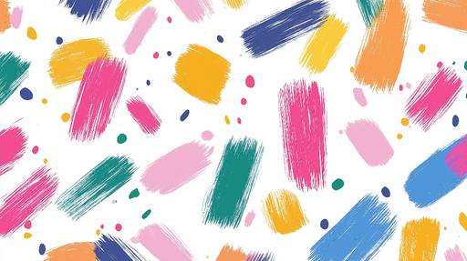 Papier peint motifs colorés Oeuvre abstraite moderne