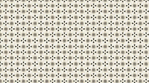 Papier peint motifs floraux Élégant motif noir et crème inspiré des fleurs