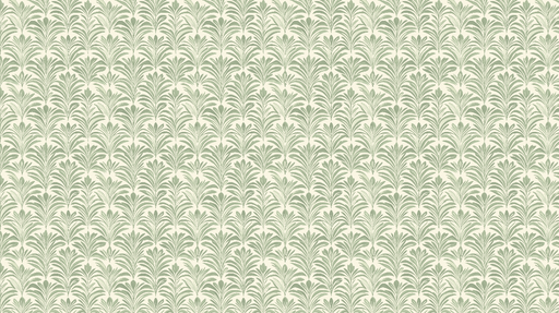 Papier peint motifs floraux Élégantes feuilles vertes sur fond clair