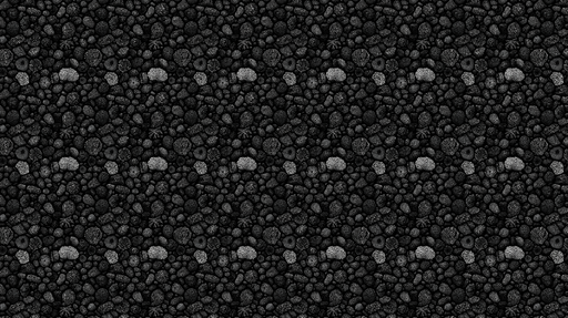 Papier peint motifs minéraux Textures de pierres en noir et blanc