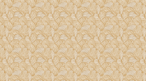 Papier peint motifs ondulés Design élégant de courbes dorées sur fond doux