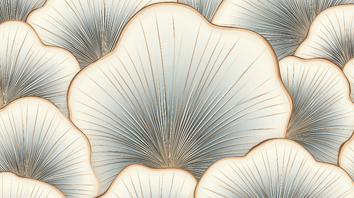Papier peint motifs organiques Design élégant aux lignes douces et couleurs apaisantes