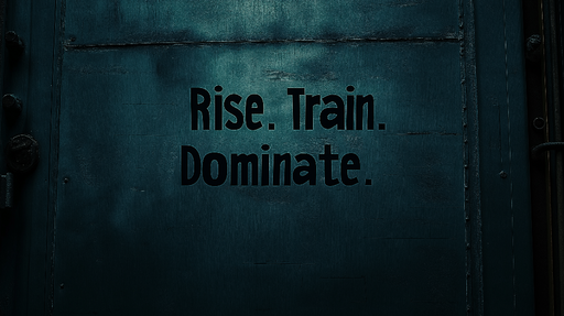 Papier peint motivation Citation inspirante pour les passionnés de fitness