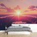 Papier peint panoramique New York coucher de soleil pour chambre moderne