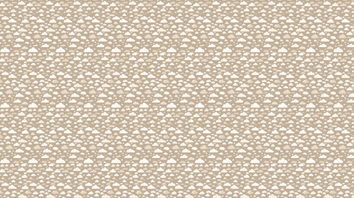 Papier peint nuages Motif de nuages doux sur fond beige