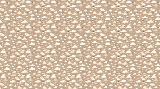 Papier peint nuages Motif doux de nuages sur fond beige