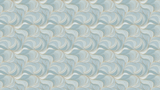 Papier peint ondulé bleu Motifs de vagues délicates aux tons apaisants