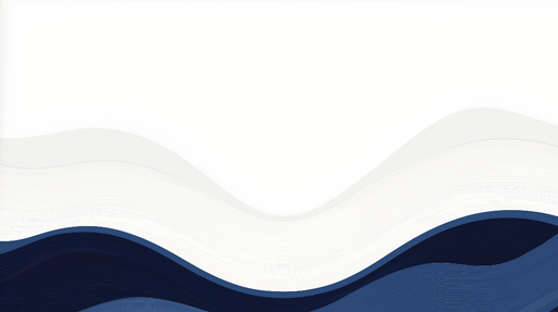 Papier peint ondulé Design abstrait en dégradés de bleu