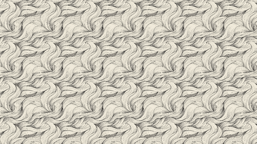 Papier peint ondulé Motif élégant de vagues texturées en noir et blanc