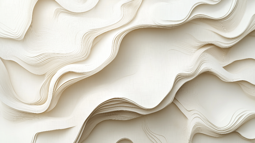 Papier peint ondulé Texture douce et moderne