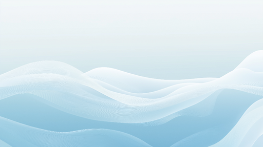 Papier peint ondules Futuriste en dégradé bleu