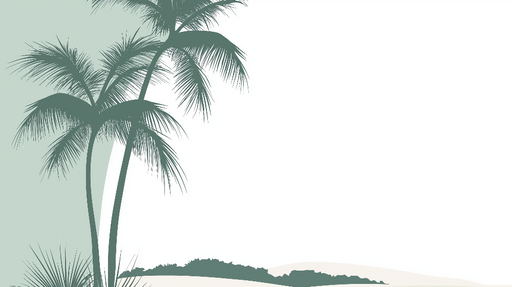 Papier peint palmiers Évasion au naturel