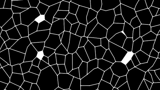 Papier peint panoramique abstrait Craquelures en noir et blanc