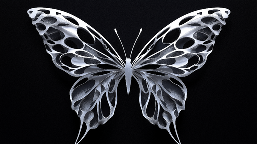 Papier peint papillon moderne Design élégant en relief en 3D