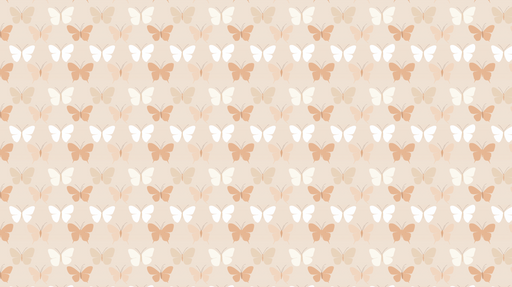 Papier peint papillons Motifs délicats de papillons aux nuances pastel