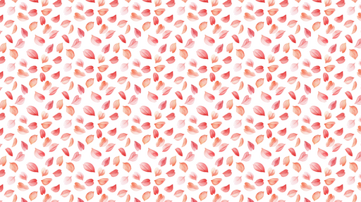 Papier peint pétales Motif de pétales délicats dans des teintes roses